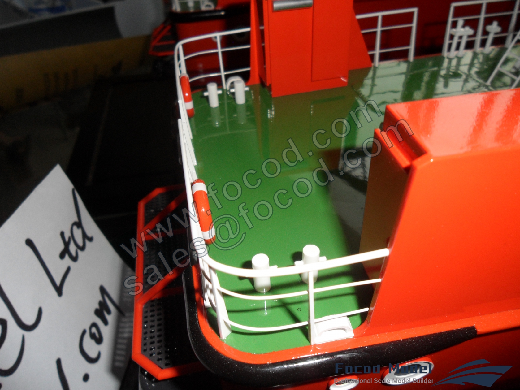 customized model of 24m Crew Boat